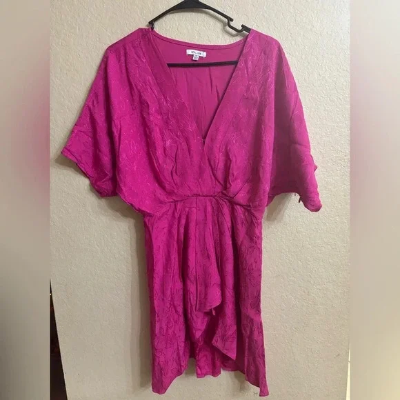 NWOT BTFL - Life Pink Dress - Picture 3 of 6